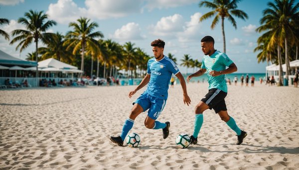 Explore vibrant pick up soccer spots in miami beach